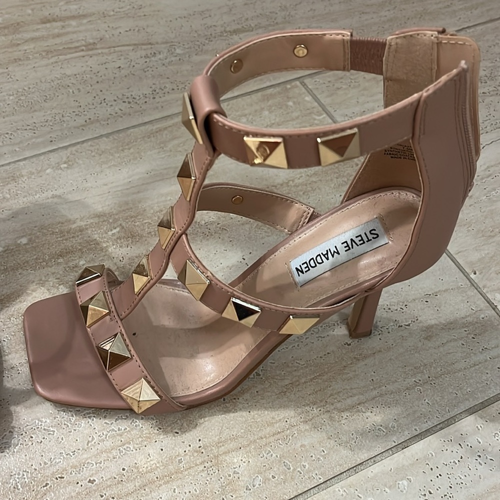 Steve Madden gently worn studded sandals size 7.5